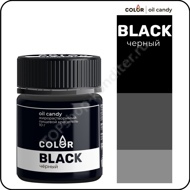 Краситель сухой пищевой жирорастворимый "Art Color" OIL Чёрный 10 гр.